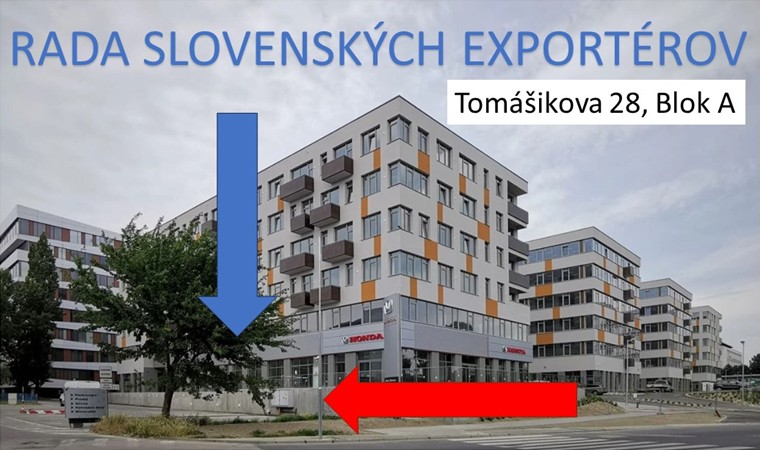 Budova, kde sídlia exporteri.sk